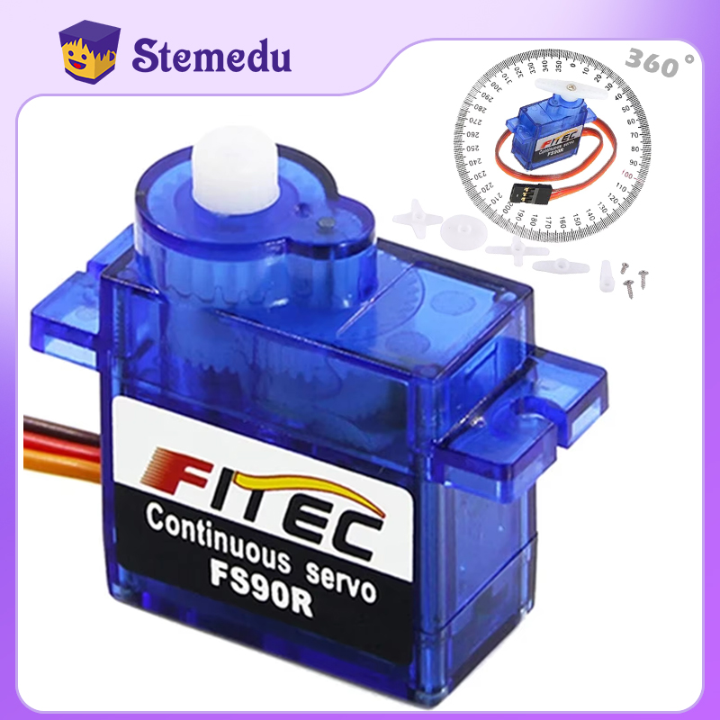 Rc Helicopter Servo - Feetech 미니 FS90R 마이크로 서보 360