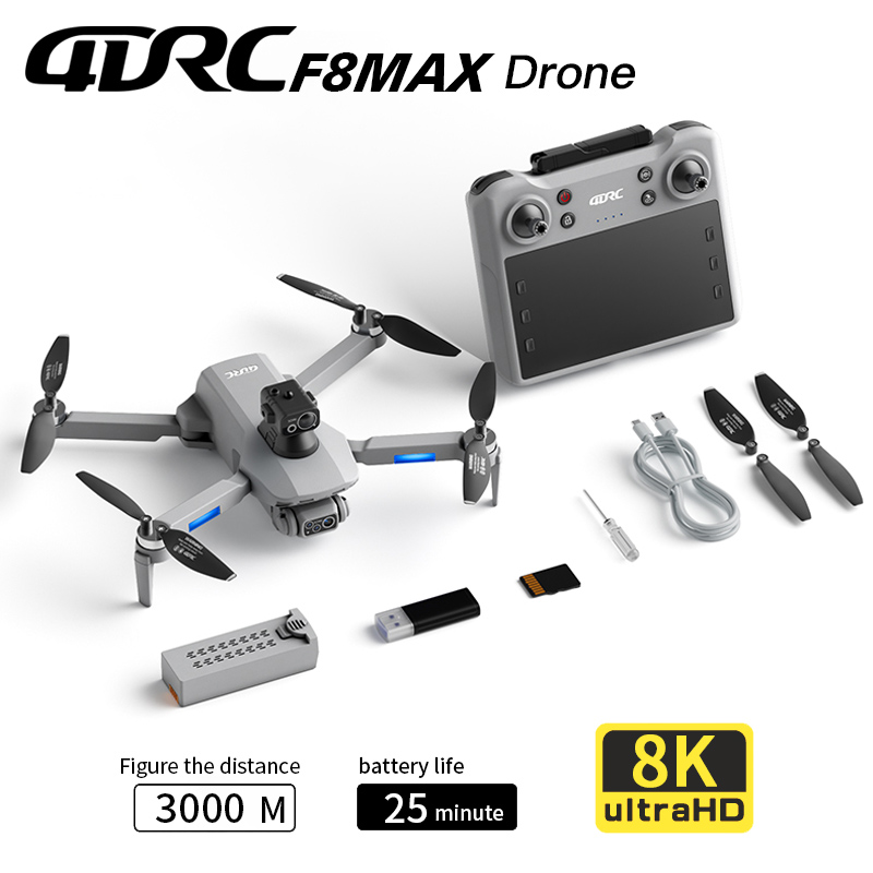 Rc Helicopter Case - F8 MAX GPS 드론 전문가용 8K