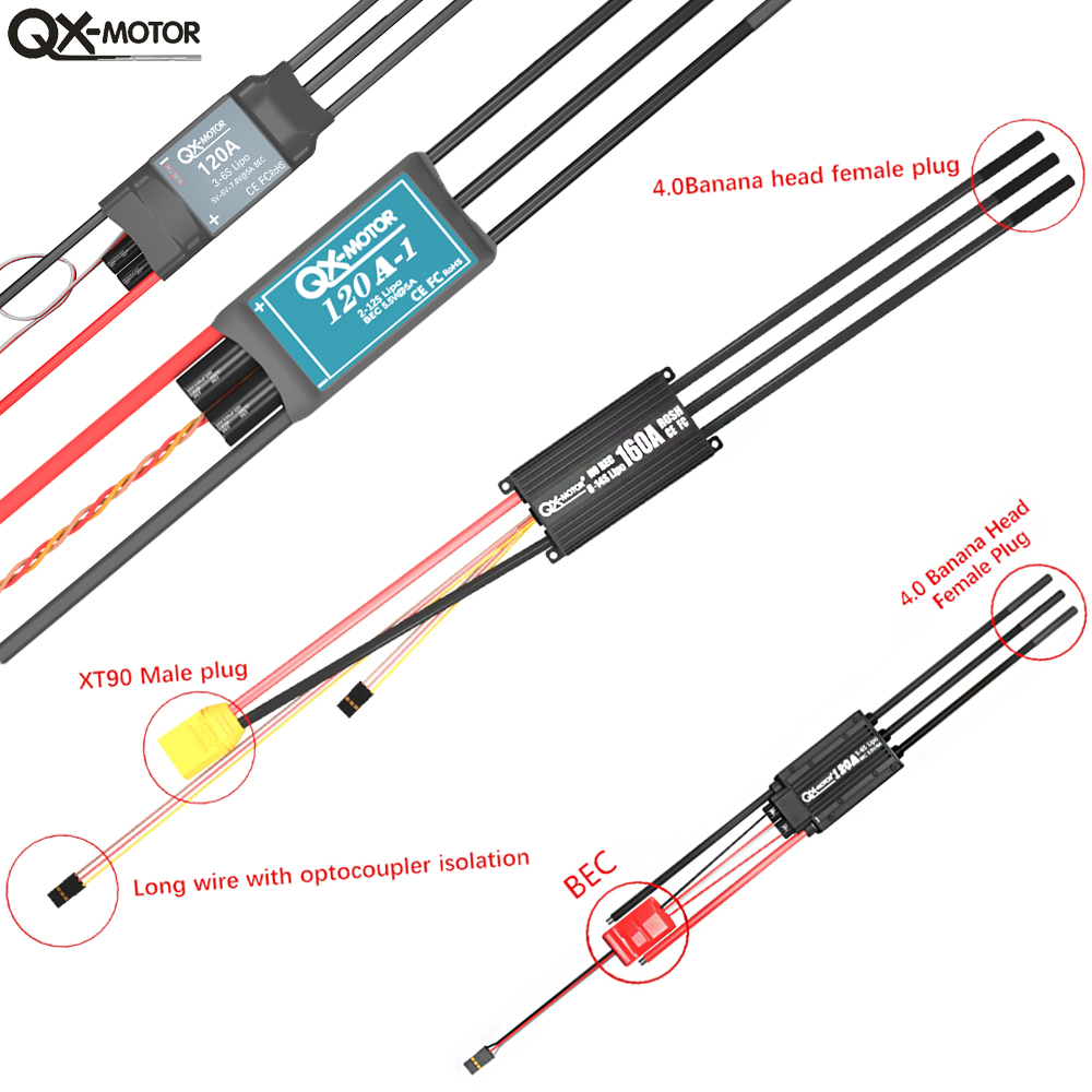 QX-MOTOR 브러시리스 ESC 시리즈 EDF, 스로 - Rc Helicopter Motor 리뷰 및 가격