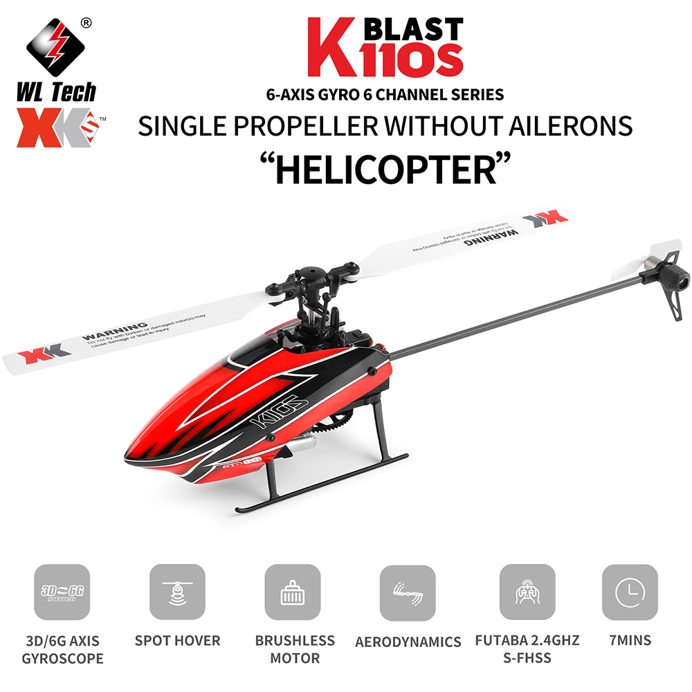 Wltoys XK K110S 6CH 3D 6G 시스템, - Rc Helicopter Blade 리뷰 및 가격